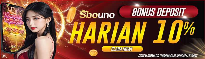 BONUS DEPOSIT SETIAP HARI SLOT 10%